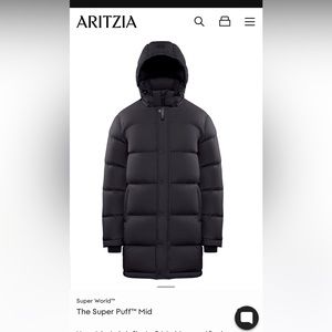Aritzia Super World -The super puff Mid